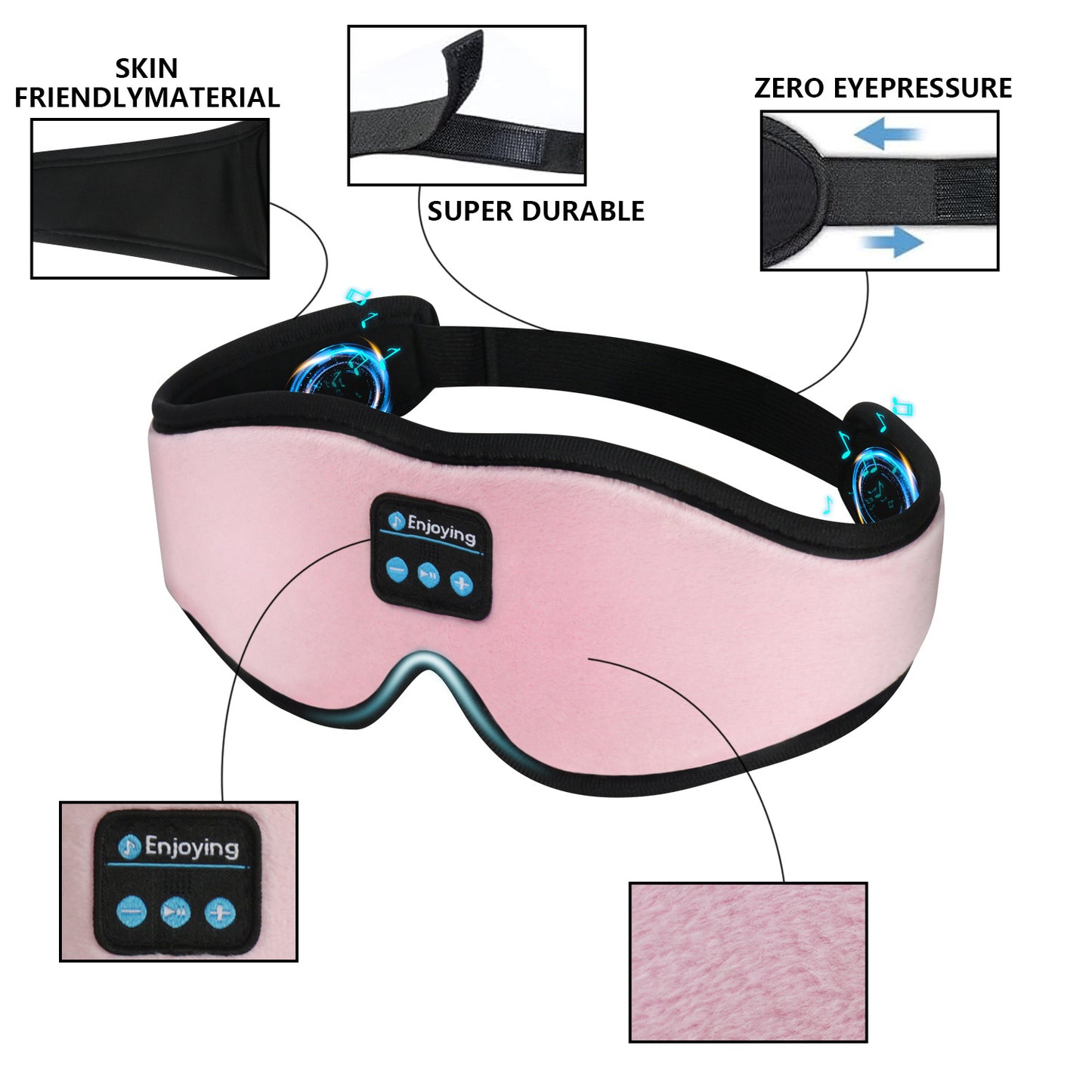 Luxesomi™ MORELAX Bluetooth Deep Sleep Mask