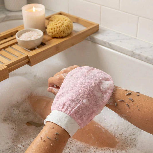 Exfoliating Bath Gloves (Pre-Shave Prep)