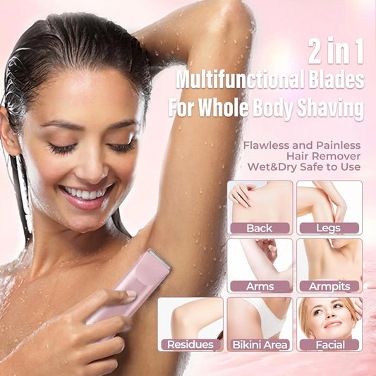 Luxesomi™ SkinGuard 2-in-1 Trimmer.